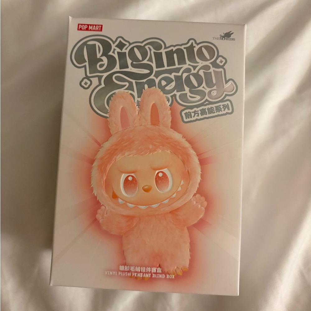 Authentic Unopened Pop Mart Big Into Energy Labubu 💖✨🧸